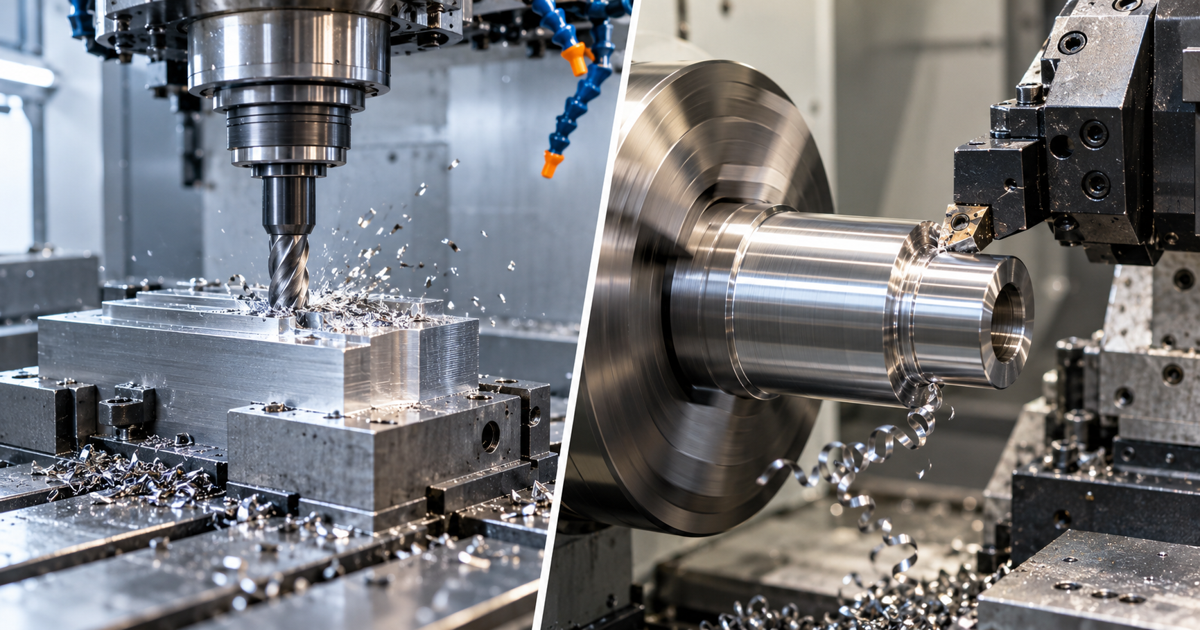 CNC Milling vs. CNC Turning: What Is the Difference?