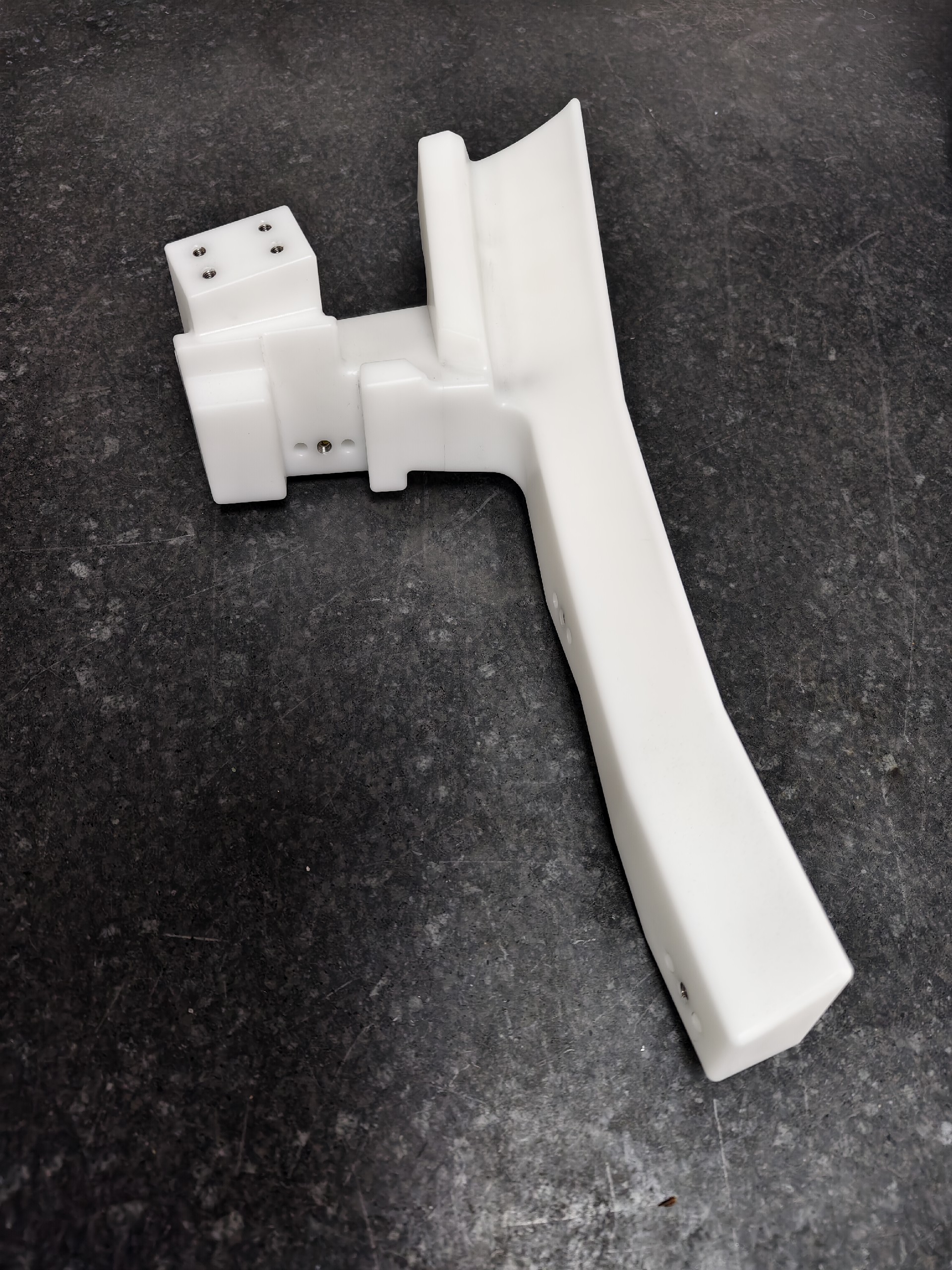 Custom Precision CNC Machined POM Automotive Checking Fixture Base