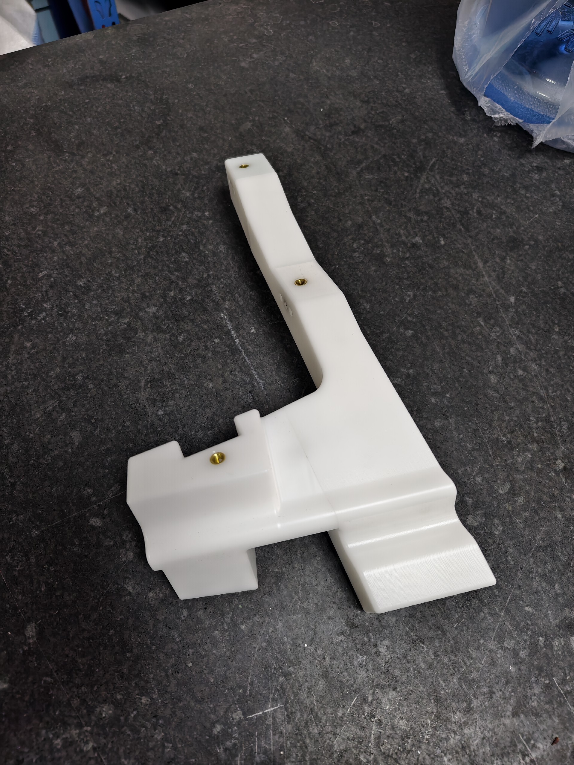 Custom Precision CNC Machined POM Automotive Checking Fixture Base