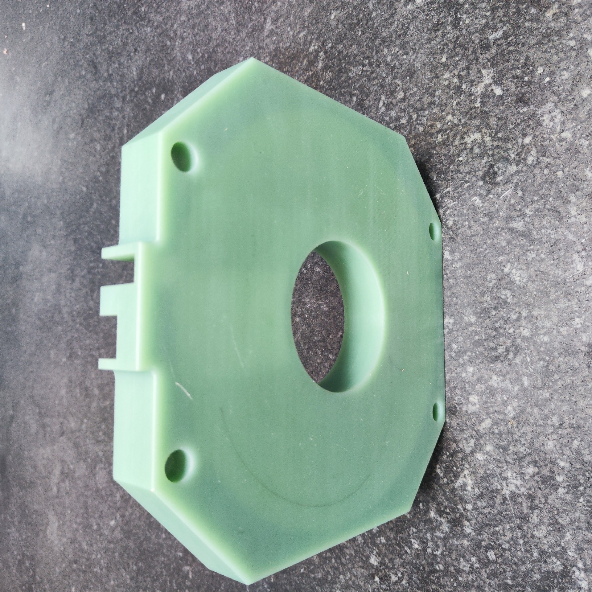 Custom Precision CNC Machined Epoxy Sheet & G10 FR4 Insulation Component