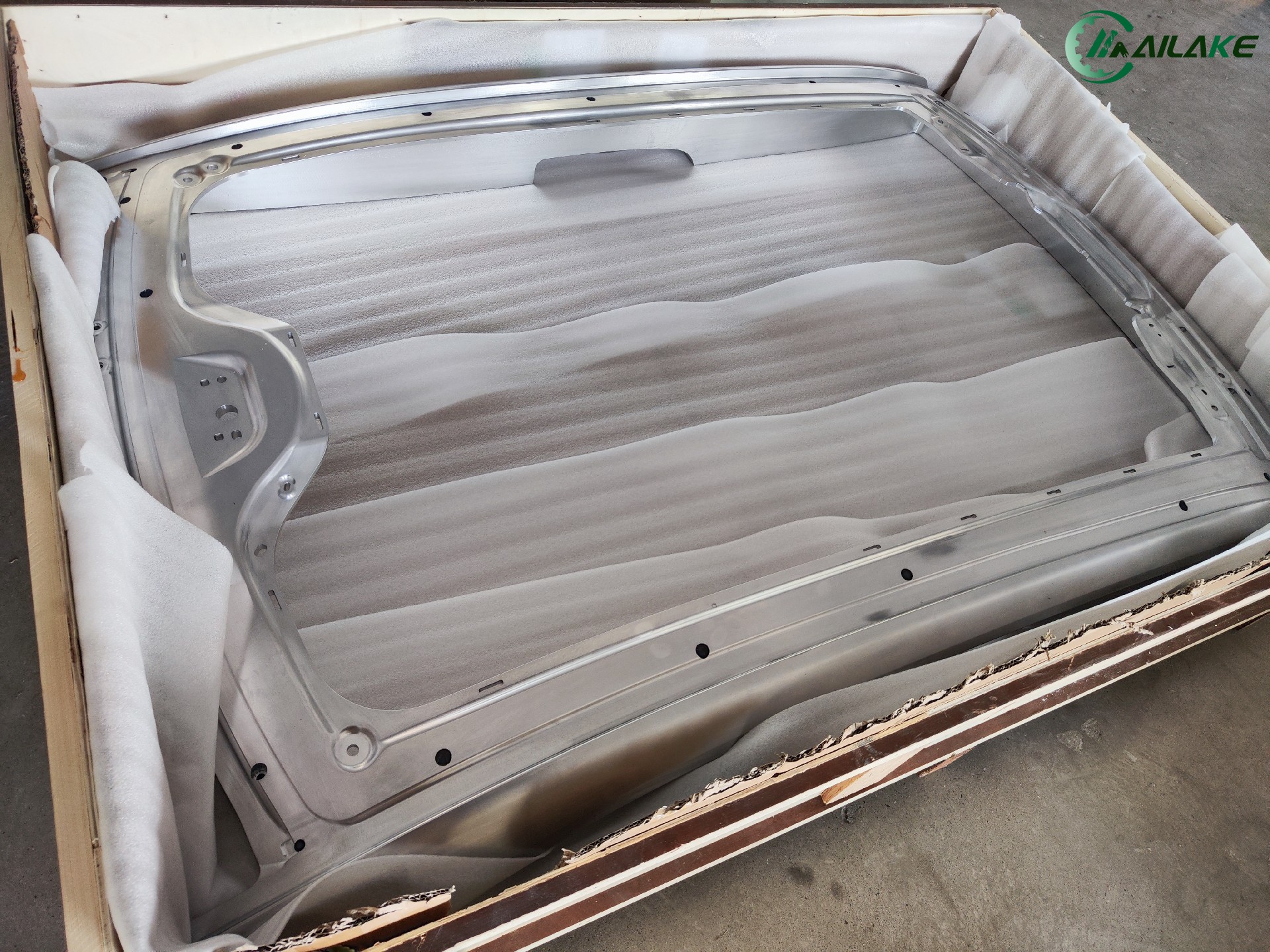 Custom CNC Aluminum Automotive Frame Part Machining & Subframe Component